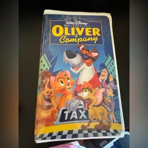Disney Oliver & Company Masterpiece Collection 1996 Vintage VHS Tape
